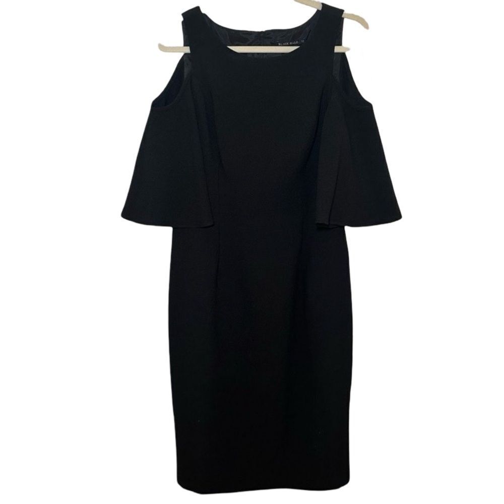 Black Halo Adera Cold Shoulder Dress